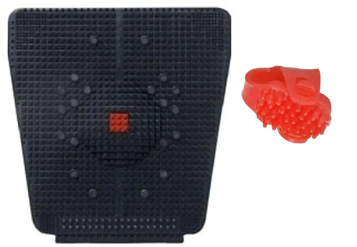New Acupressure 2000 Power Mat with Wooden Hand Roller Massager Best Spare Store