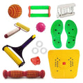 New Acupressure Kit: All-in-One Mat, Foot Roller & Hand Roller Best Spare Store