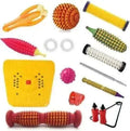 New Acupressure Massager Kit - Sujok Finger & Foot Roller Set Best Spare Store