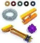 New ACUPRESSURE Sujok Rings Set with Massagers and Rollers Best Spare Store