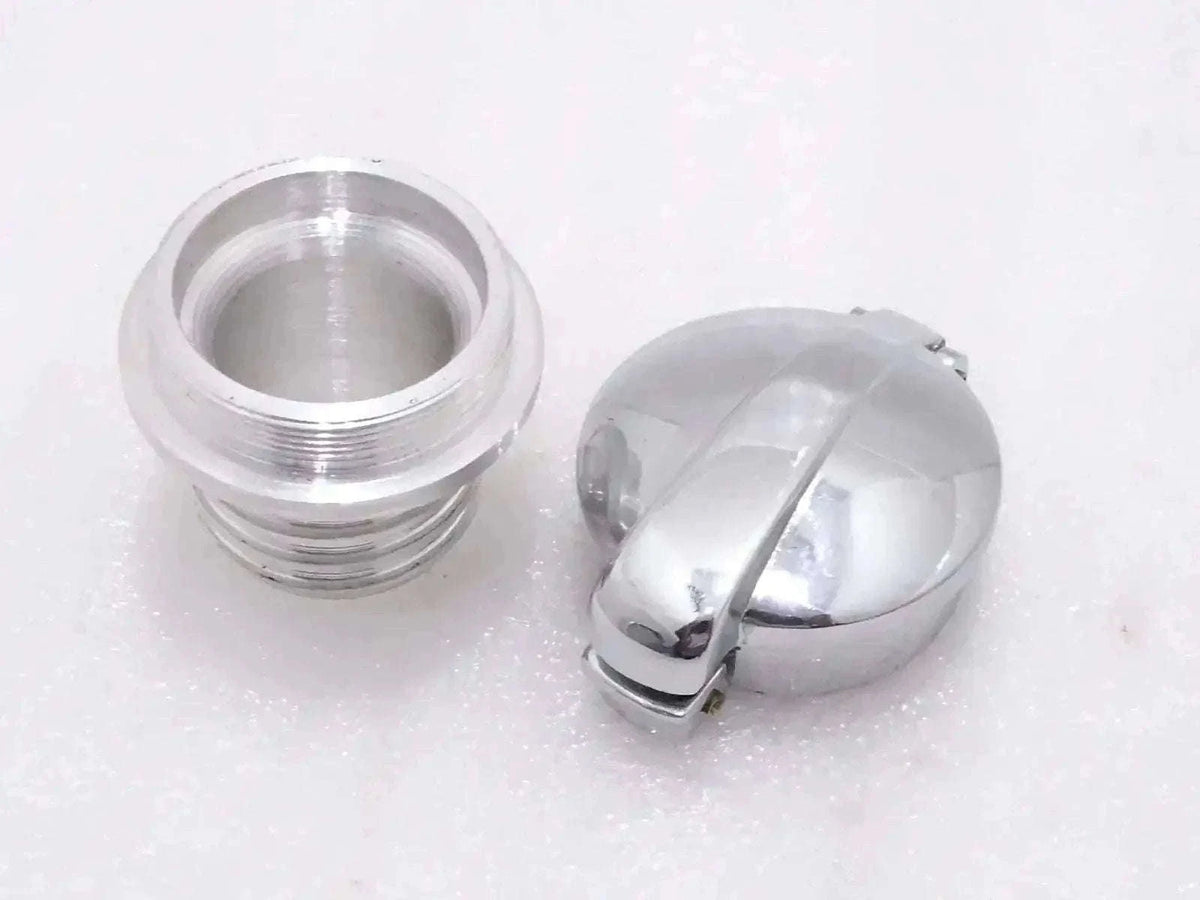 New Alloy Monza Cap 2'' With Adapter/Filler Neck Fits Harley Davidson Best Spare Store