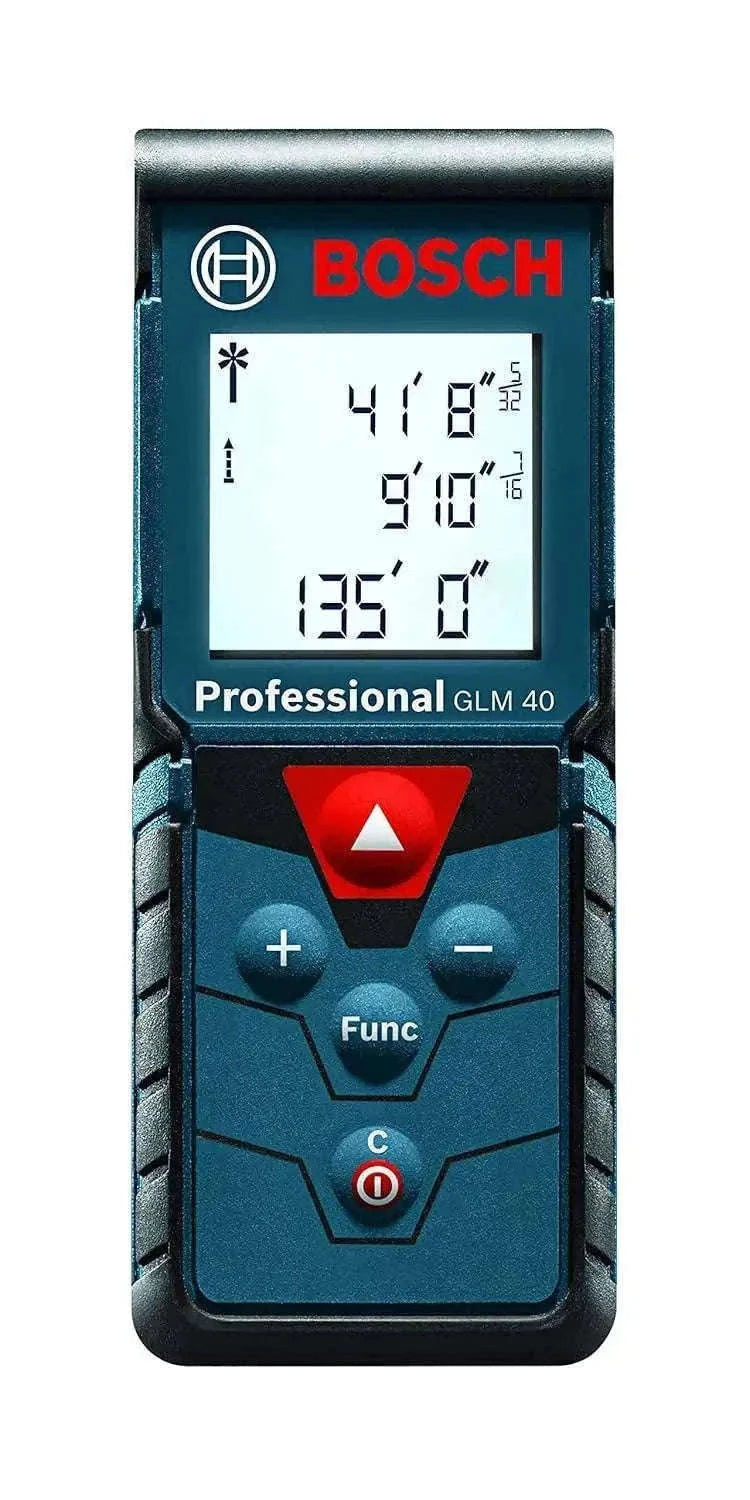 New Bosch GLM 40 Laser Measure, 135 Feet - Precision Tool Best Spare Store