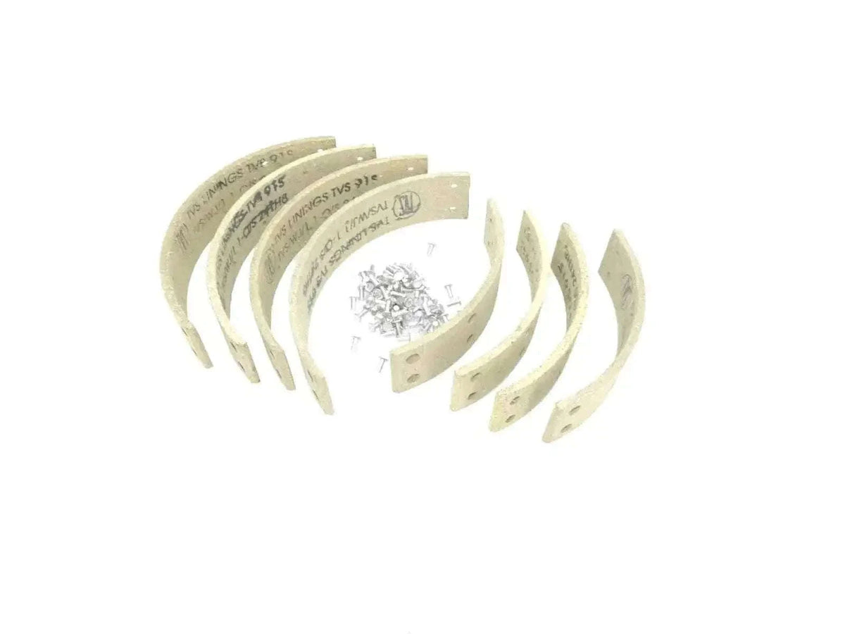 New Brake Shoe 8" Leather Pad Lining Kit for Willys Jeep Best Spare Store