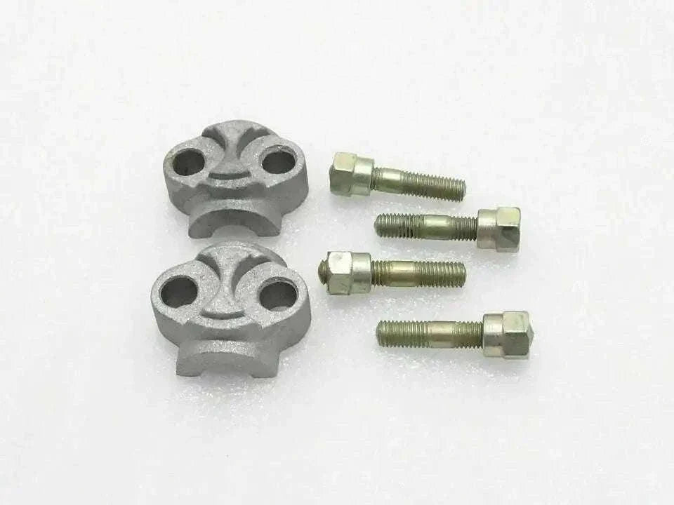New Brand Royal Enfield Front Fork Lug Caps Studs Fork End Nuts - bestsparestore