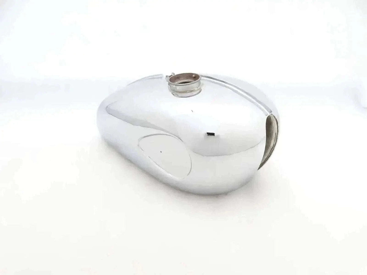 New BSA A65 2 GALLON CHROME PETROL TANK (SMALL BADGES INDENT) Best Spare Store