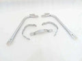 New BSA A7 A10 SUPERROCKET GOLDSTAR REAR MUDGUARD STAYS SET CHROMED Best Spare Store