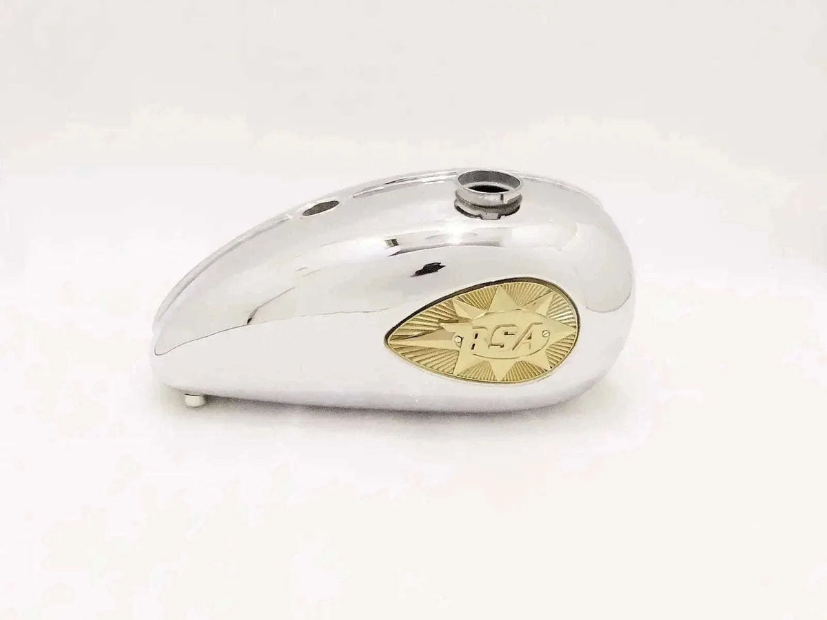 New BSA A75 MARK 2 CHROME PETROL TANK WITH BADGES Best Spare Store