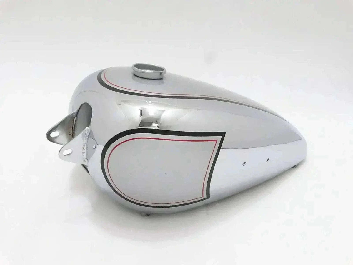New BSA B31 SILVER PAINTED CHROME PETROL TANK (Reproduction) Best Spare Store