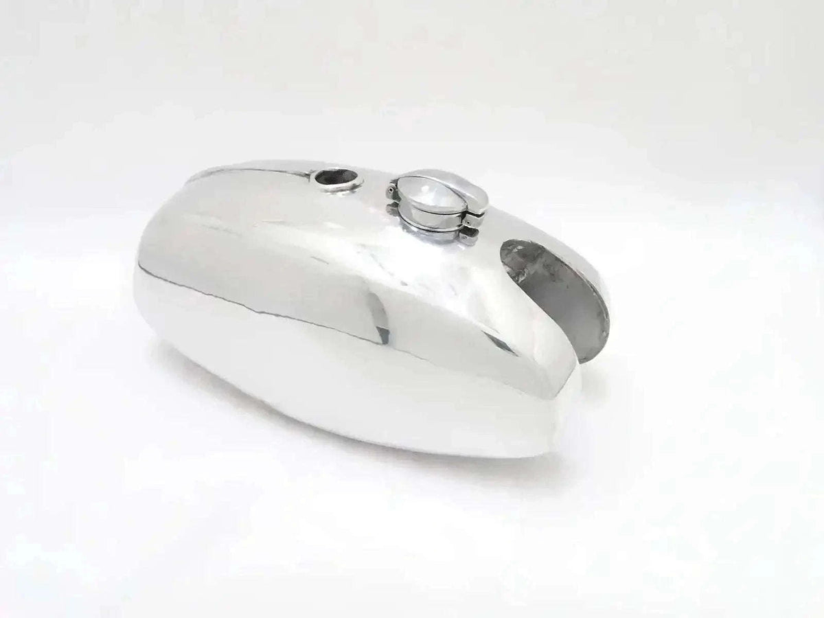 New BSA B50 B50MX B44 B40 ALLOY ALLUMINIUM PETROL TANK WITH MONZO CAP Best Spare Store