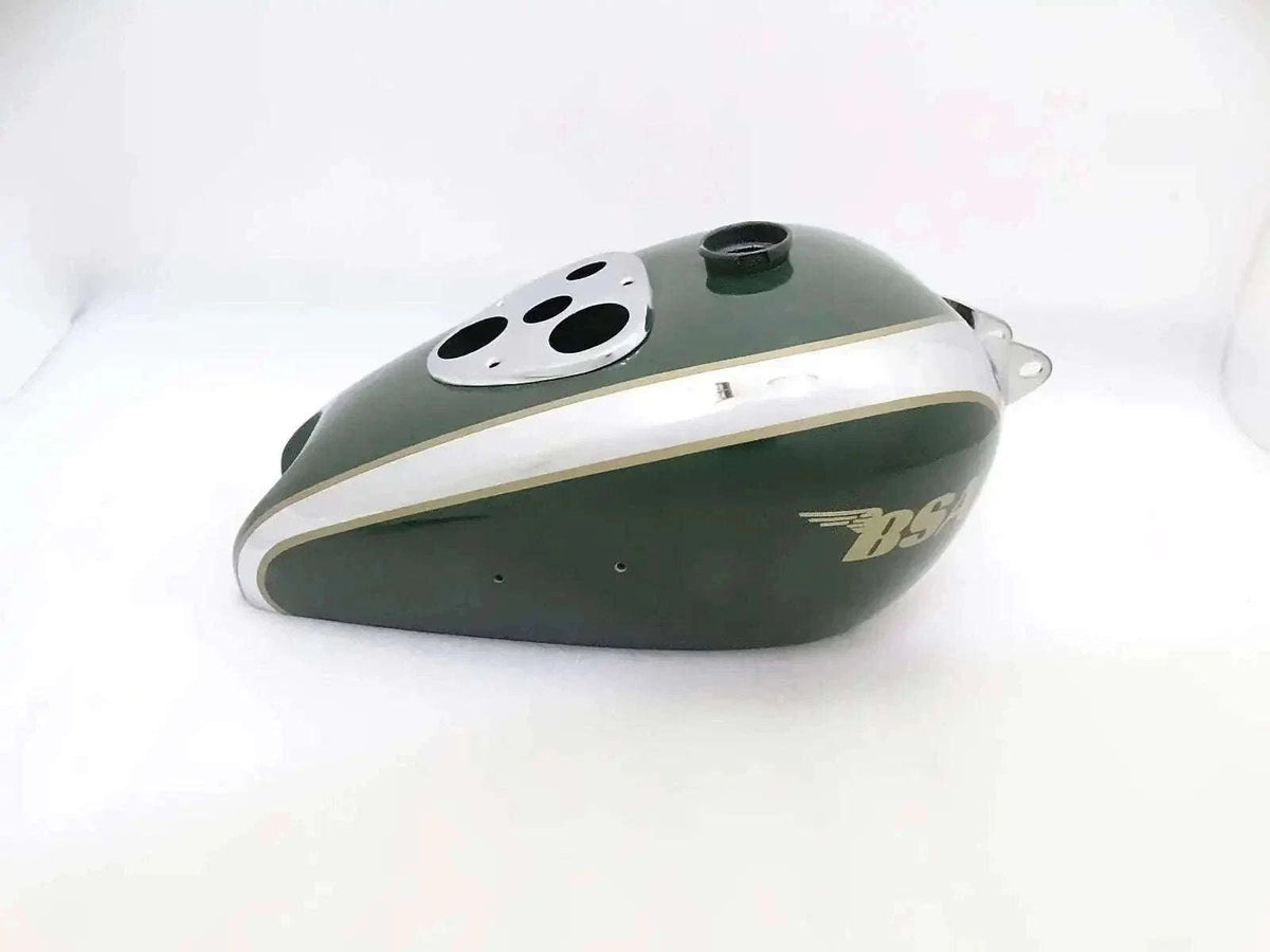 New BSA M20 CIVIL MODEL WITH INSTRUMENTAL PANEL GREEN PAINTED CHROME FUEL TANK Best Spare Store