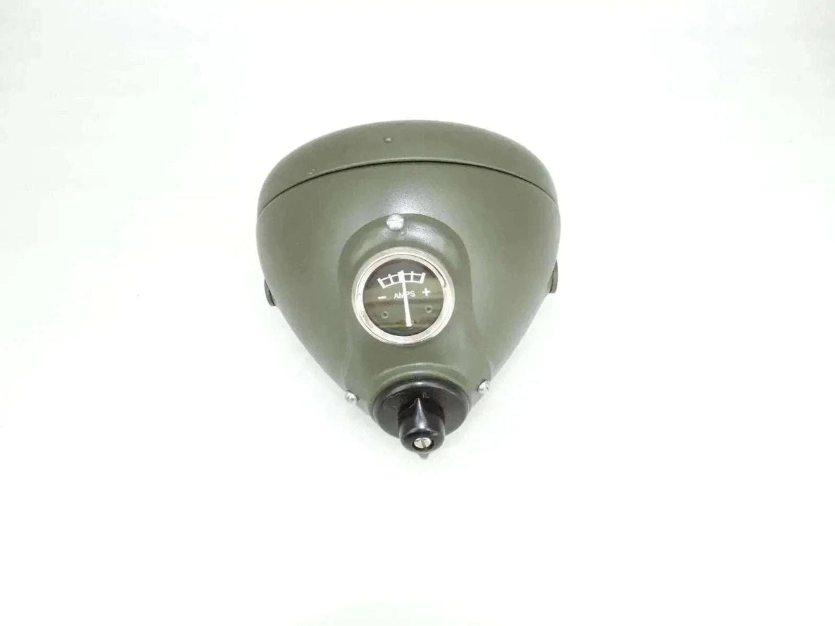 New BSA, TRIUMPH, ROYAL ENFIELD LUCAS TYPE 6 1/2" GREEN PAINTED HEADLIGHT Best Spare Store
