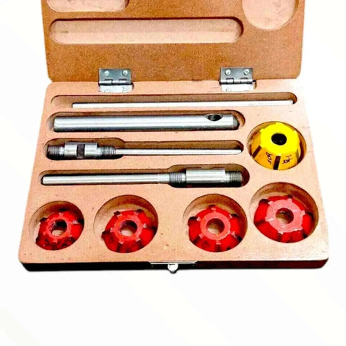 New Carbide Tipped Valve Seat Face Cutter Set - 5 Pieces Best Spare Store