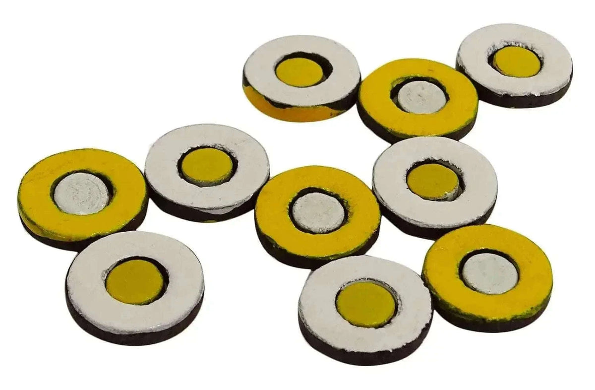New Chakra Magnet Medium Size - Set of 10 Durable Magnets Best Spare Store