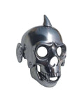 New Chopper Bobber Aluminium Skull With Ears Headlight Case Enfield/Harley Best Spare Store
