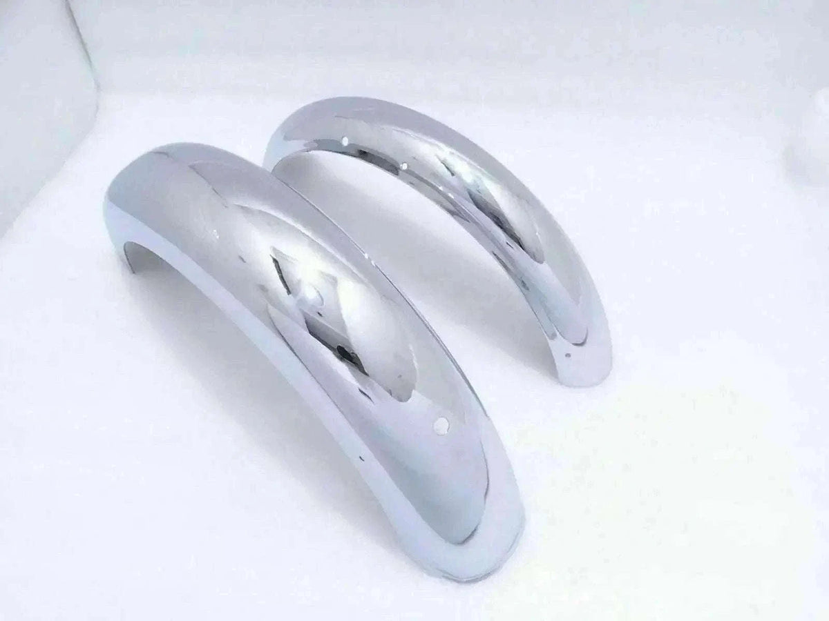 New Chromed Mudguards Fenders front & Rear set FOR Royal Enfield Classic 500cc Best Spare Store