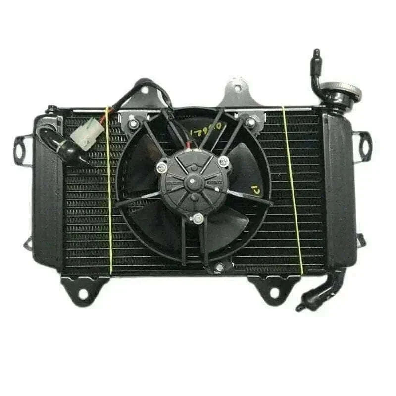 New Complete Radiator with Fan for KTM Duke 390 & Duke 250 (2017-2020) Best Spare Store
