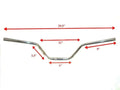 New Customized Chromed 7/8" Handlebar For Royal Enfield RD 350 Style Best Spare Store