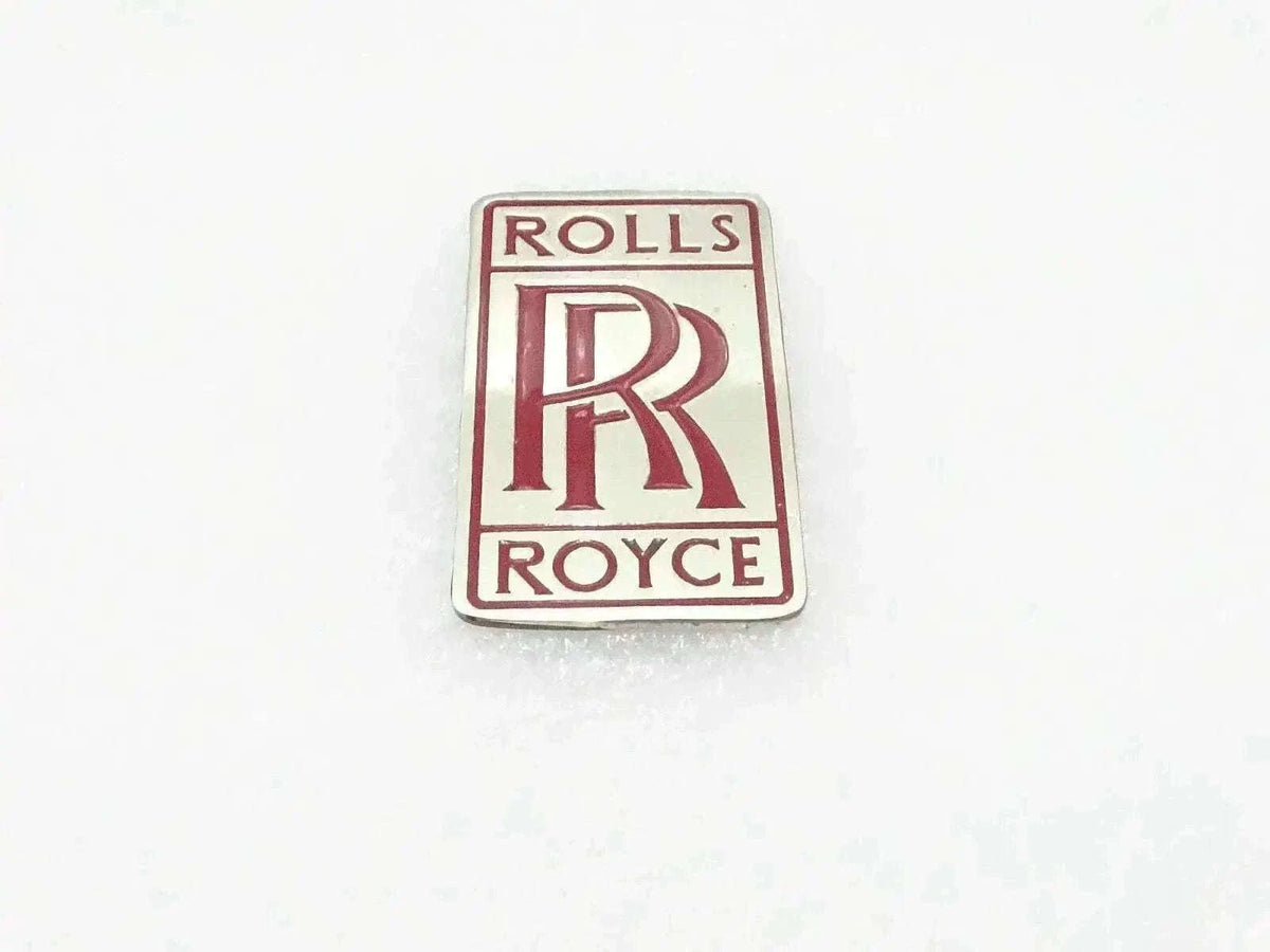 New DECALS BADGE RED SUITABLE FOR ROLLS ROYCE ( MEDIUM SIZE) Best Spare Store