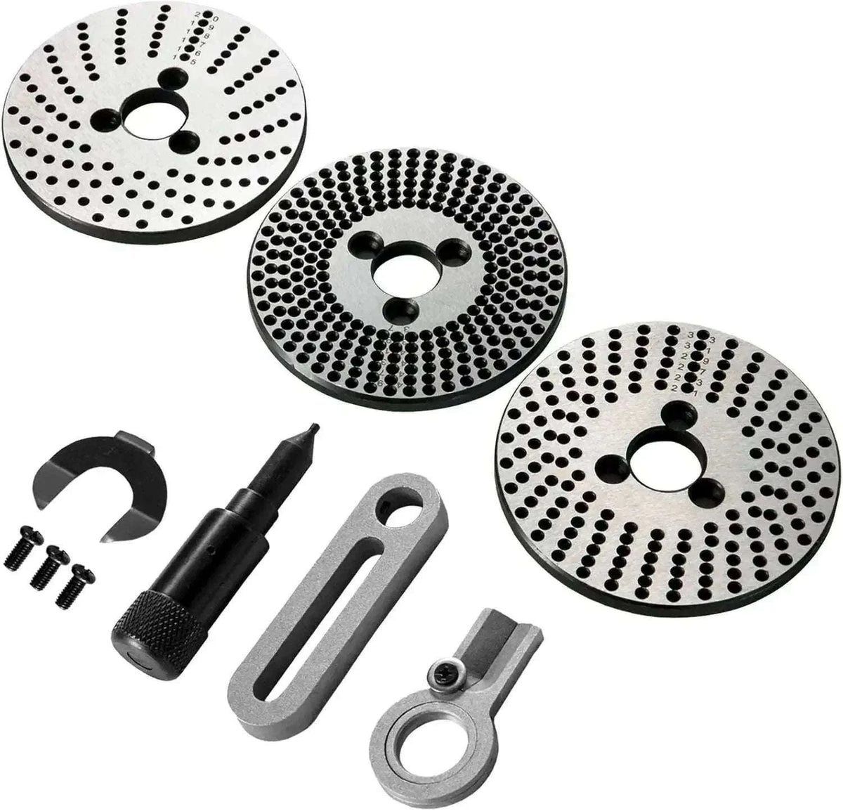 New Dividing Plate Set 4"/100MM Indexing Head Rotary Table Best Spare Store
