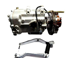 New ENFIELD 5 SPEED GEAR BOX WITH KICK AND GEAR LEVERS Free Ship Best Spare Store