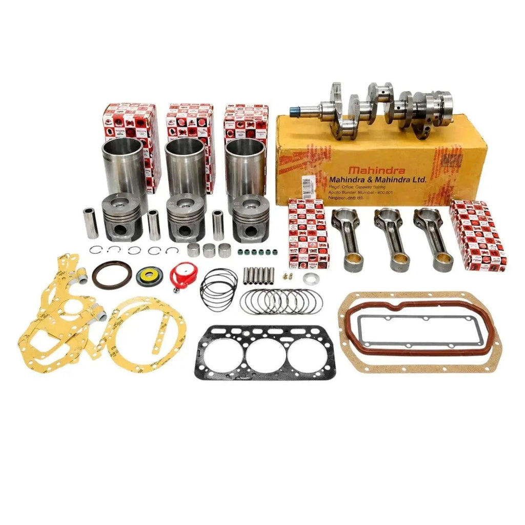 New Engine Repair Kit with Crankshaft & Connecting Rod for Mahindra C27 C35 450+ Best Spare Store