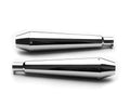 New Exhaust Silencer Pair for Royal Enfield Interceptor 650cc S S Best Spare Store