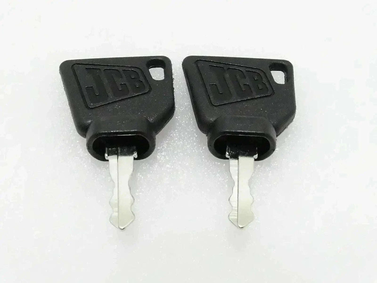 New Fit For Ignition Keys (Pair) Suitable For Jcb 3cx #T192 Best Spare Store