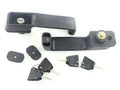 New Fit For Jcb 3dx 3cx Black Plastic Door Lock Handle Set With Keys Best Spare Store
