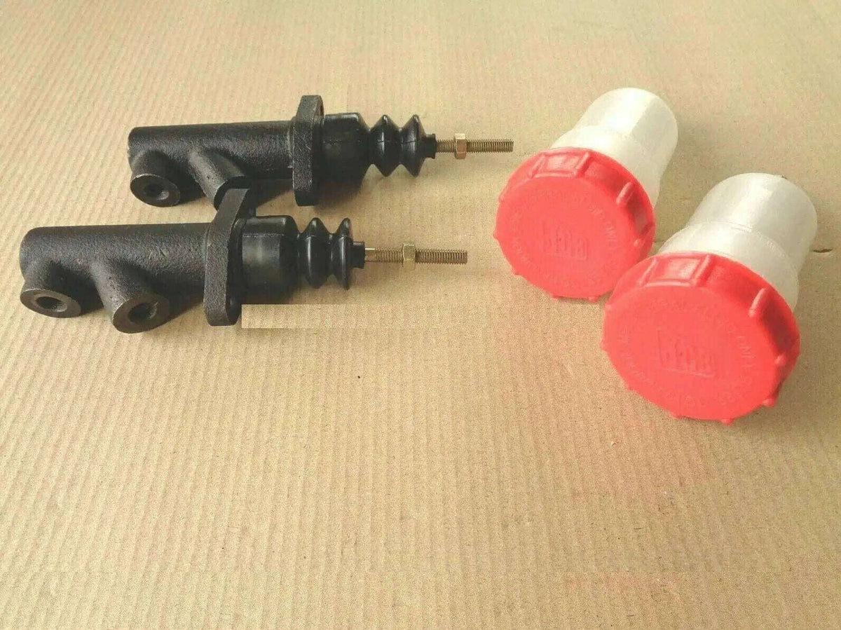 New Fit For Jcb Brake Master Cylinder With Reservoir 2 Sets (15/106100 & 121/34400) Best Spare Store