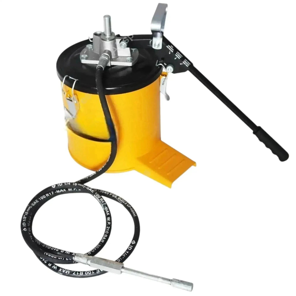 New Fit For JCB Tools High Pressure Bucket Grease Pump + 8 kg Grease Bucket 22026012 Best Spare Store