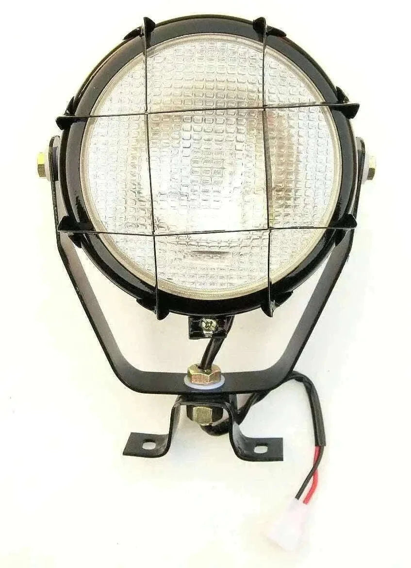 New Fit For Jcb Work Lamp Round With Grill Ace & Tractor Trailers Best Spare Store