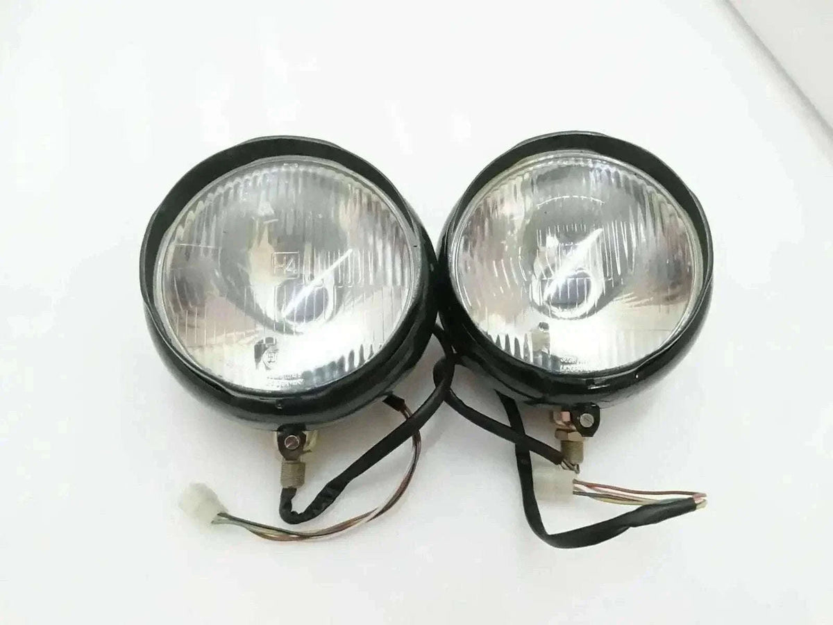 New Fit For Jeep Willys Ford Bumper Headlight Pair Best Spare Store