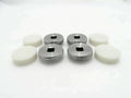 New Fit For Metal Wear Pads To Stabilize Legs 4 Pcs Suitable For Jcb Best Spare Store
