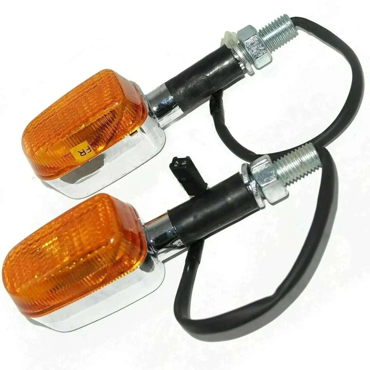 New FIT FOR Royal Enfield Interceptor 650cc 2X Rear Trafficator Assy Indicator With Bulb Best Spare Store