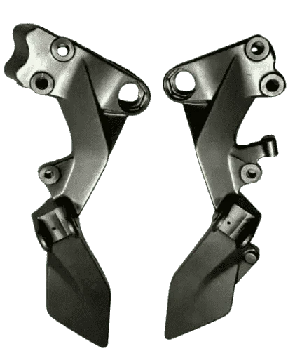 New FIT FOR THE MODEL KTM DUKE 200 FOOTREST BRACKET FRONT STEPHOLDER SET 2013-19 Best Spare Store