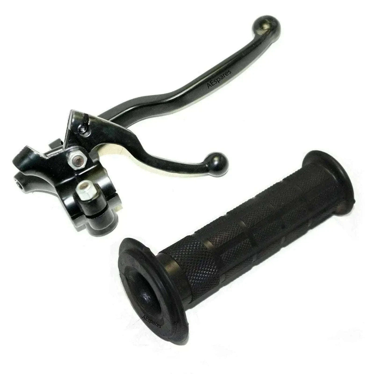 New Fits Royal Enfield 7/8" Handlebar Grip + Clutch & Decompressor Lever Assy Best Spare Store