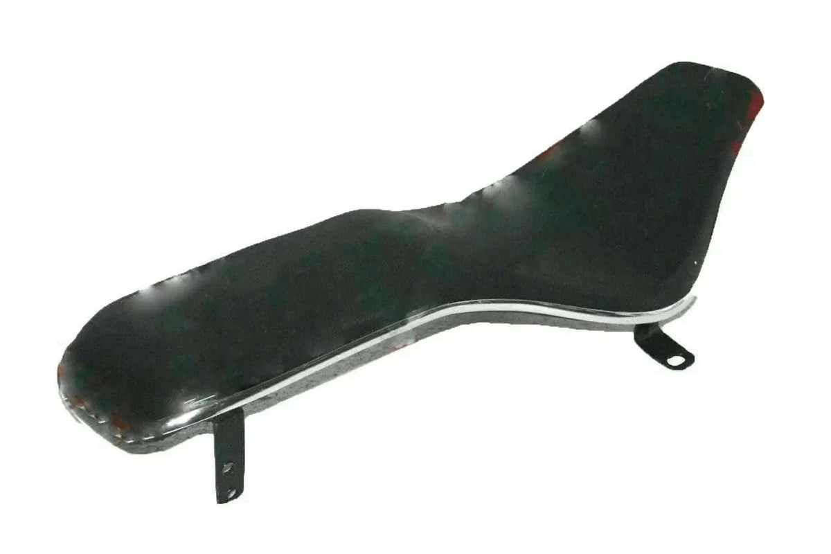 New Fits Royal Enfield Bullet Dual Seat With Chrome Edging Fitting Complete Best Spare Store
