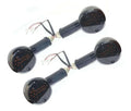 New Fits Royal Enfield Full Black LED Indicator Blinker Turn Signal Light 4Pc Best Spare Store