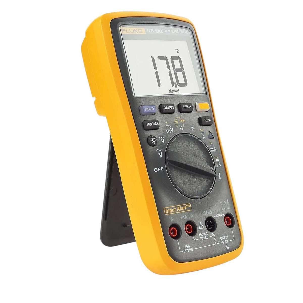 New Fluke 17B Max 01 Multimeter with TL75 Test Leads - 6000 Count Best Spare Store
