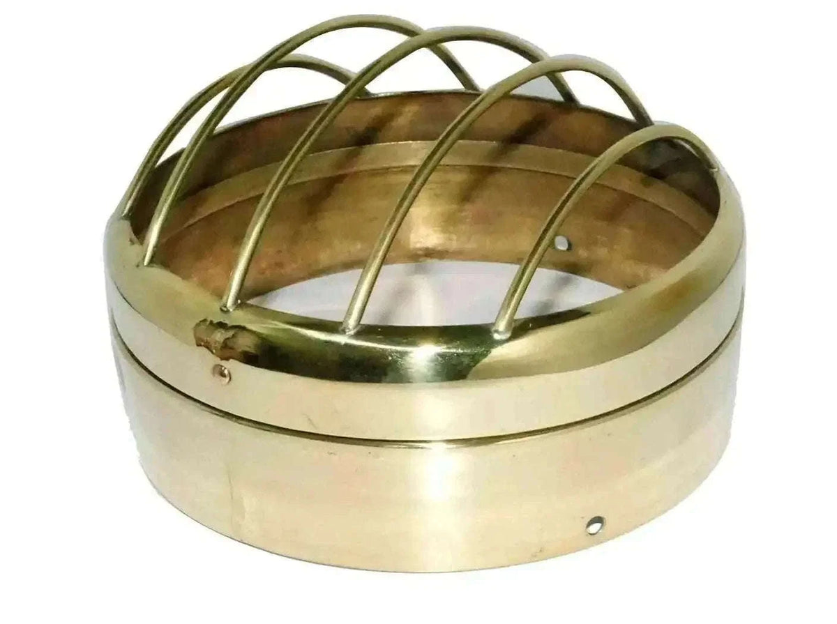 New FOR Royal Enfield Brass 7'' Headlight Head Lamp Bezel Grille Cover Best Spare Store