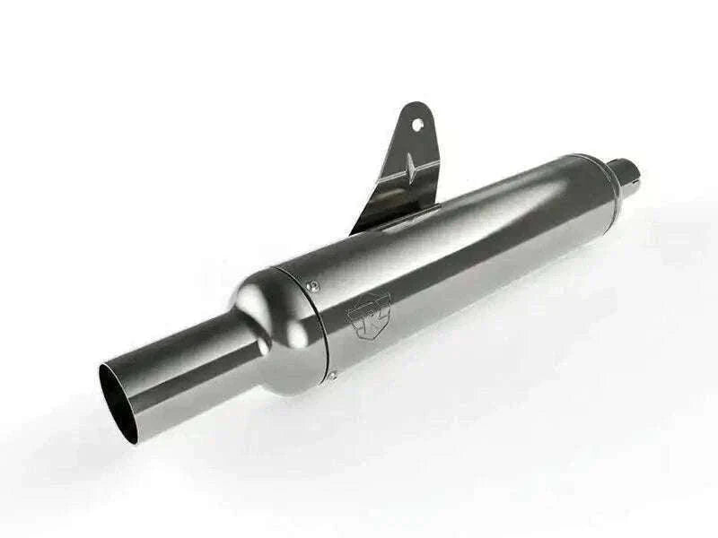 New FOR Royal Enfield Classic Silencer Silver Peashooter End Cap #1990712 Best Spare Store