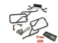 New FOR Royal Enfield Himalayan Pannier Rails Rack With Trafficator Wiring Best Spare Store