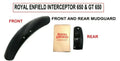 New FOR Royal Enfield Interceptor 650 Front and Rear Mudguard Best Spare Store
