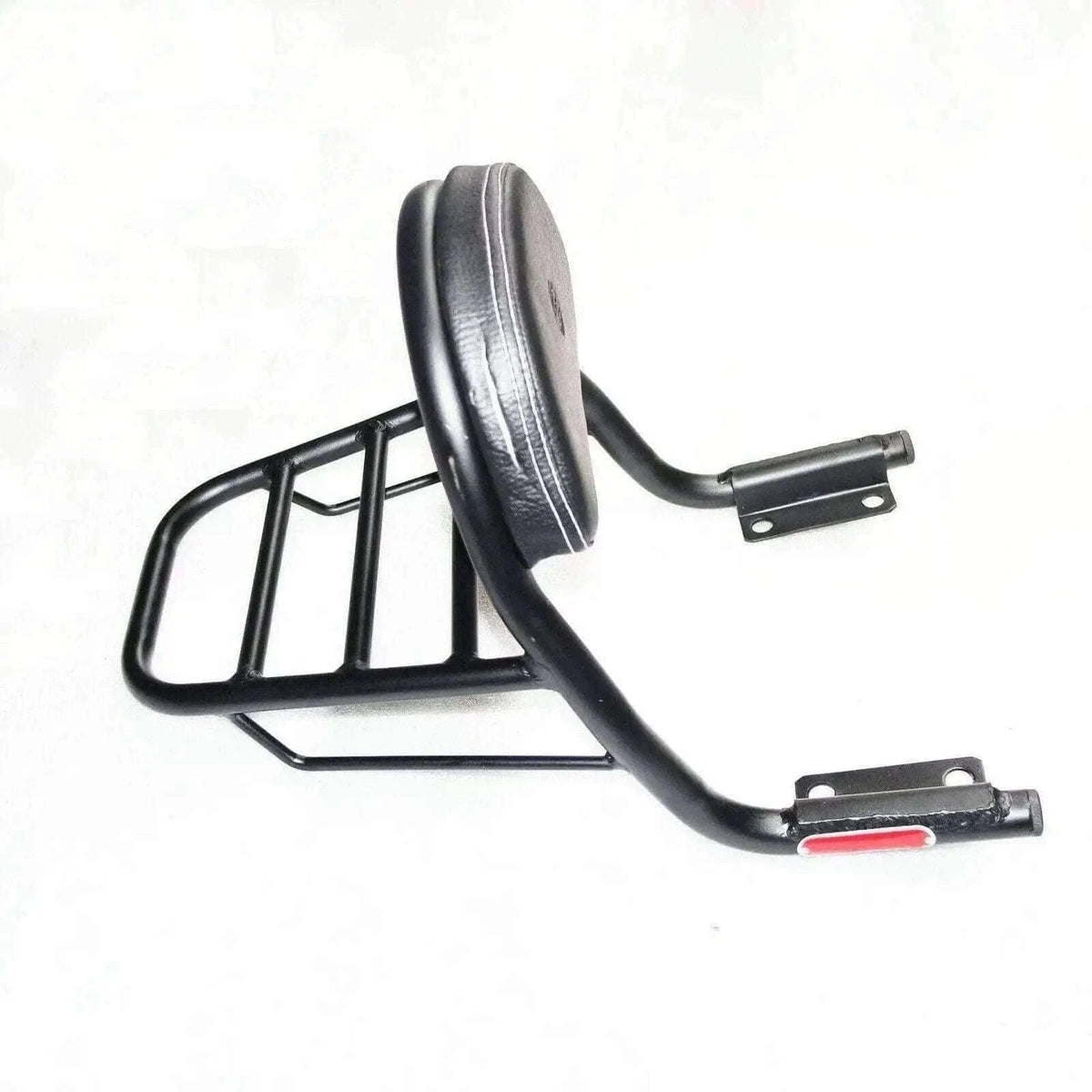 New For Royal Enfield Interceptor 650 Rear Luggage Rack & BackRest Cushion Black Best Spare Store