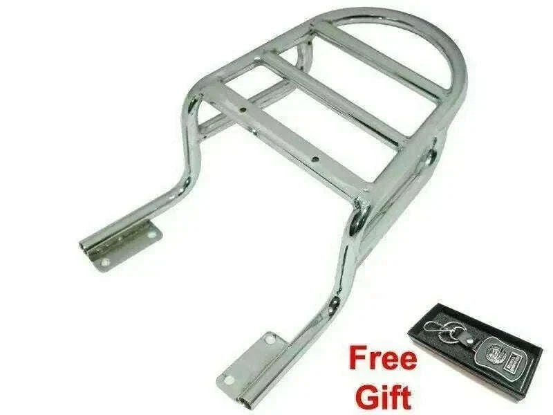 New For Royal Enfield Interceptor 650 Rear Luggage Rack Carrier Chrome Best Spare Store