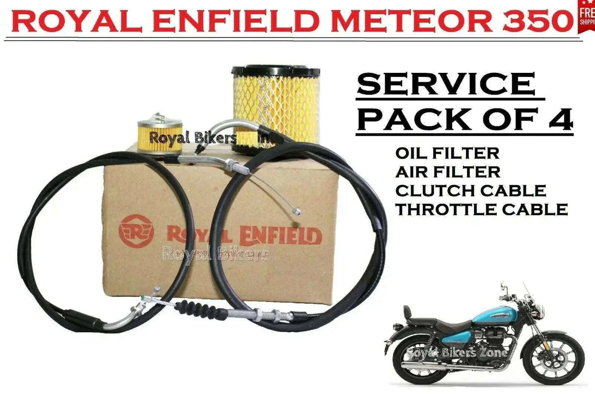New FOR Royal Enfield Meteor 350 Combo of "Service Pack" of 4 Best Spare Store