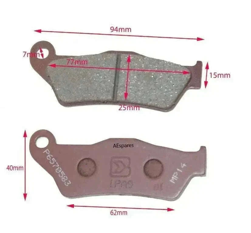 New Front Brake Pad Set For Royal Enfield Himalayan Best Spare Store