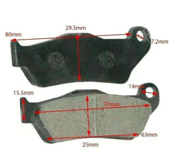 New Front Disc Brake Pad Set For Royal Enfield Electra UCE Classic 350 EFI 500 Best Spare Store