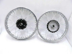 New Front & Rear 19 Half Width Hub Wheel Rim Set Fits Royal Enfield Best Spare Store