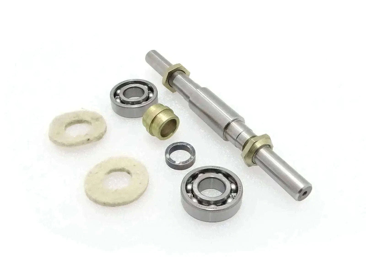 New FRONT WHEEL AXLE WITH SPACERS AND BEARINGS FOR ROYAL ENFIELD Best Spare Store